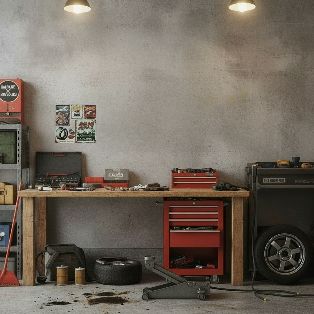 Collage Art for the Garage