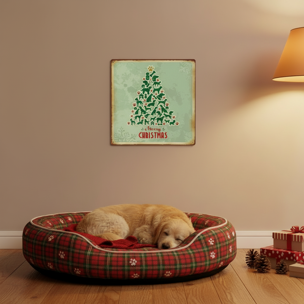 Merry Christmas - Dog-Themed Tree