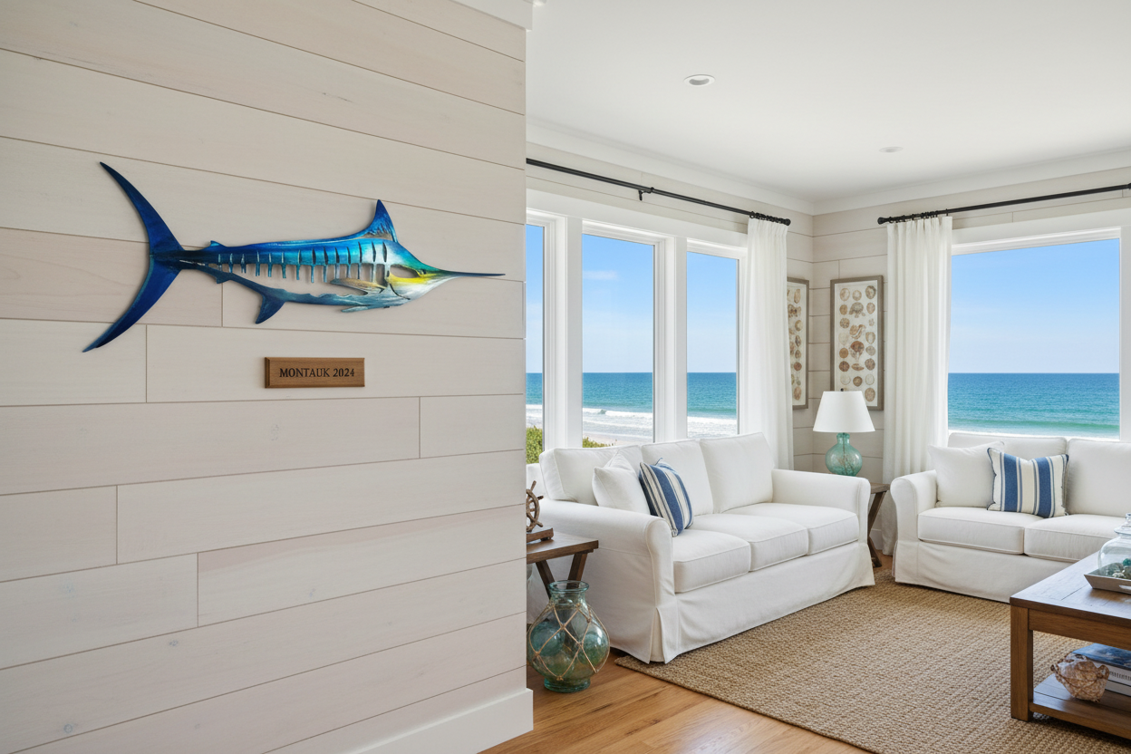 Swordfish Metal Wall Sculpture