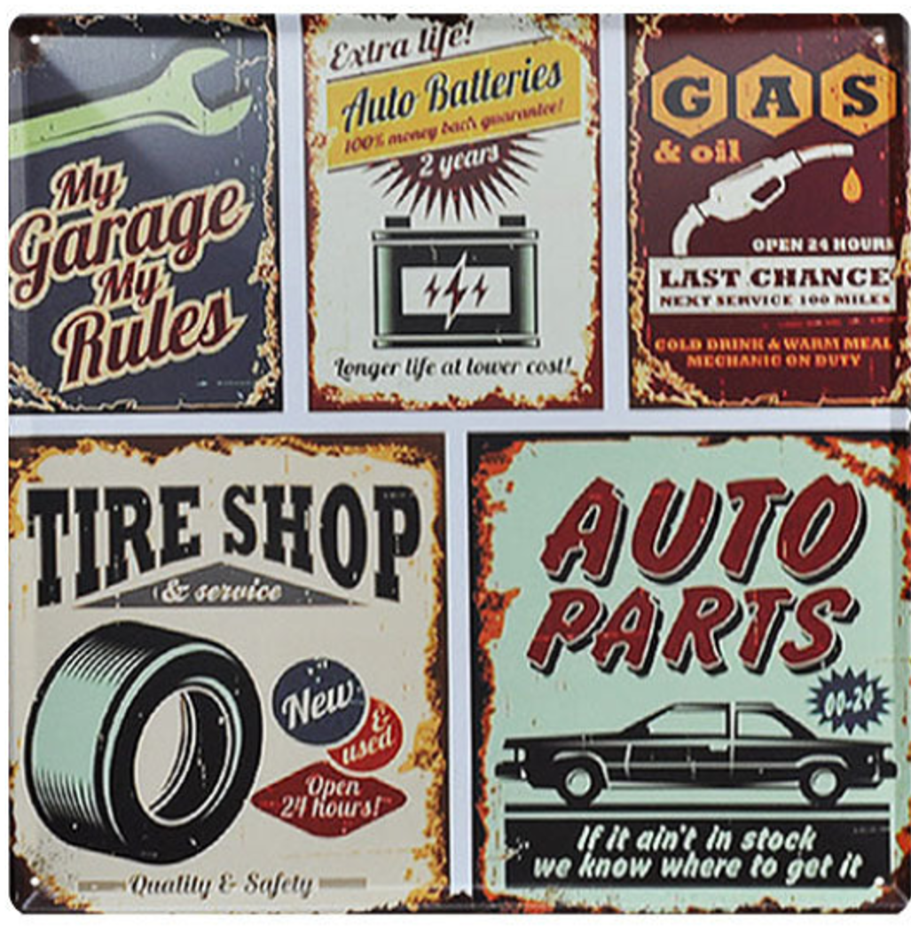 Tinart for the Garage