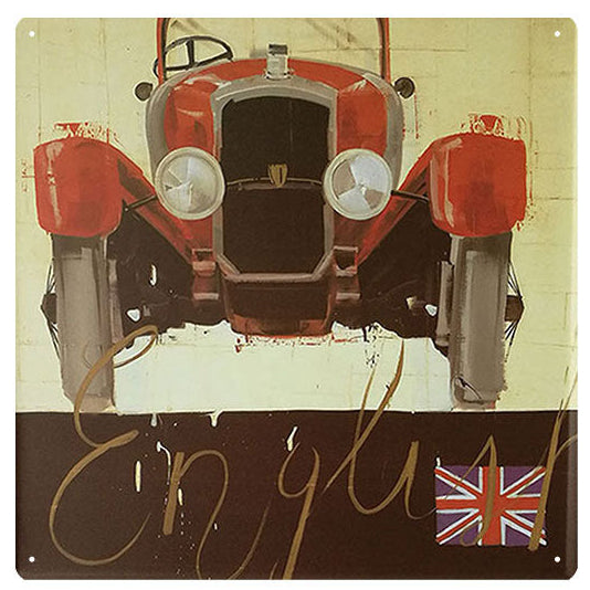 English Old Timey Automobile