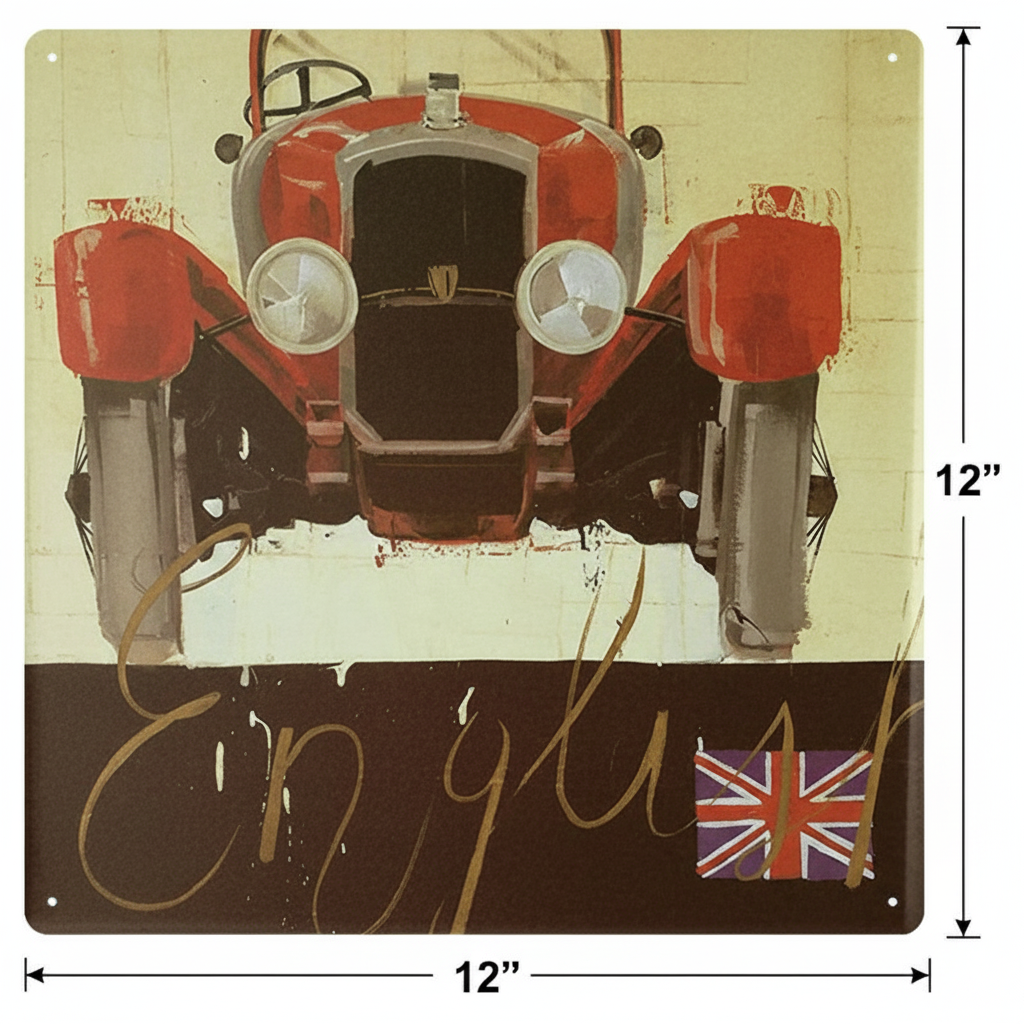 English Old Timey Automobile