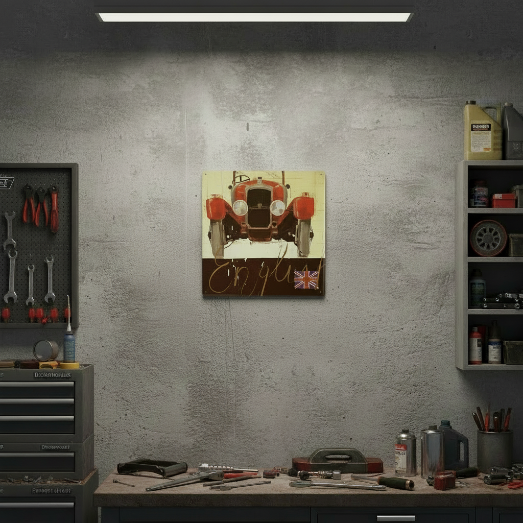 English Old Timey Automobile