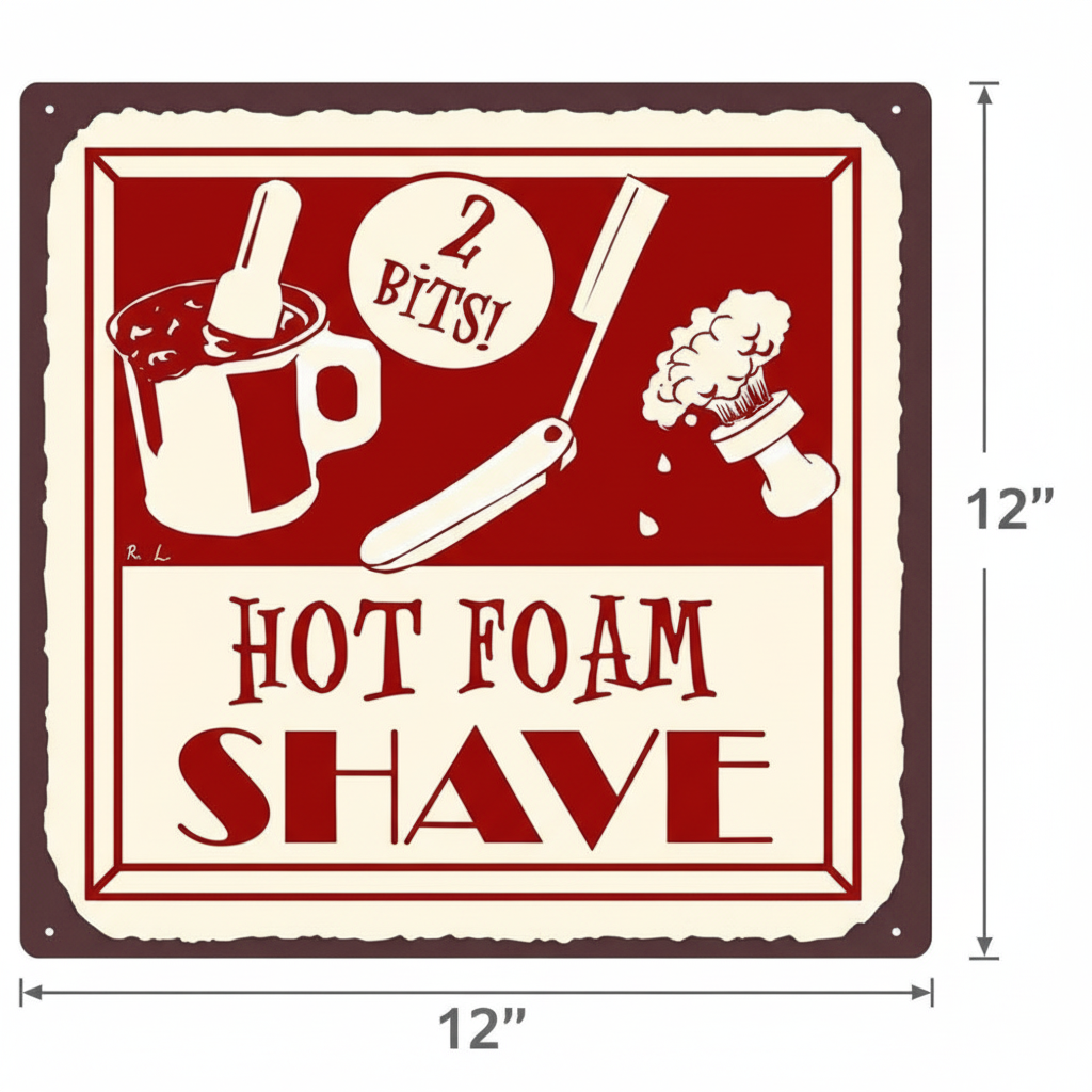 Hot Foam Shave
