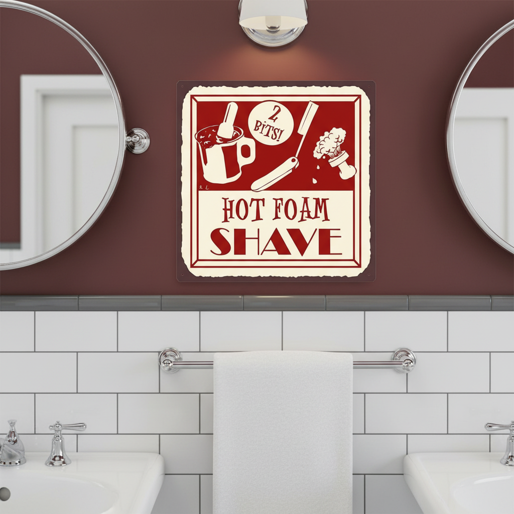Hot Foam Shave