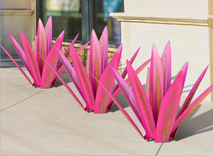 Agave Plant Rustic Sculpture