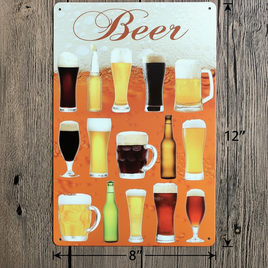 Beer Sign for the Bar