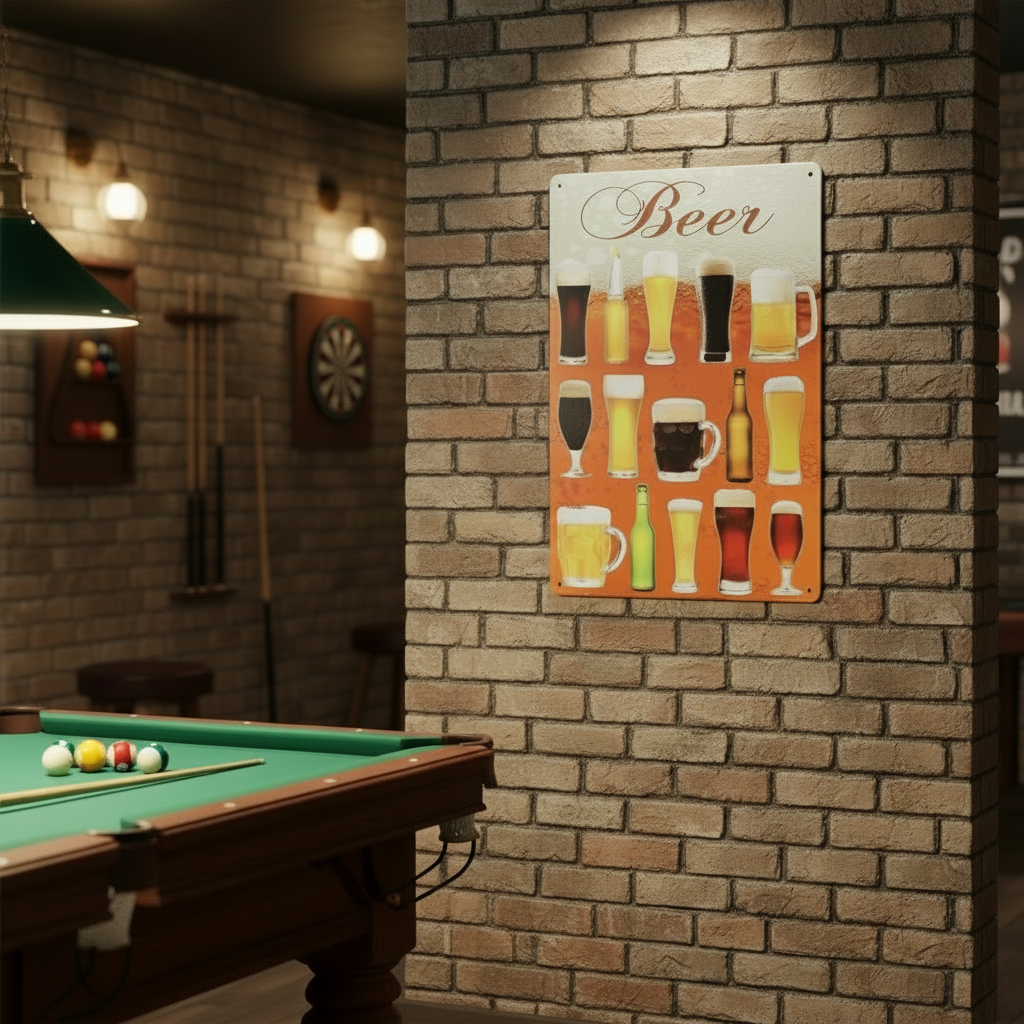 Beer Sign for the Bar