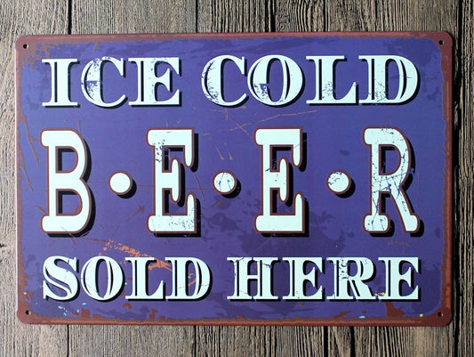 Ice Cold Beer Sold Here
