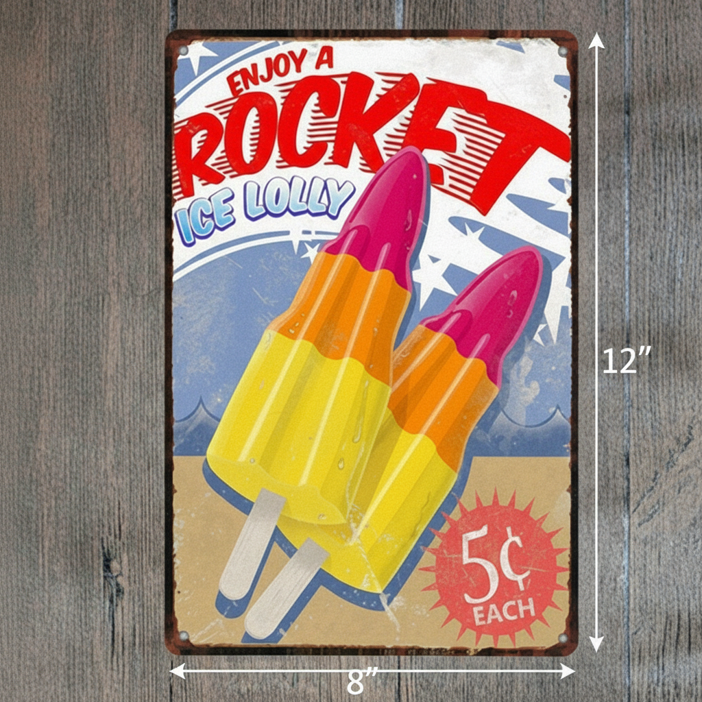 Enjoy a Rocket Ice Lolly