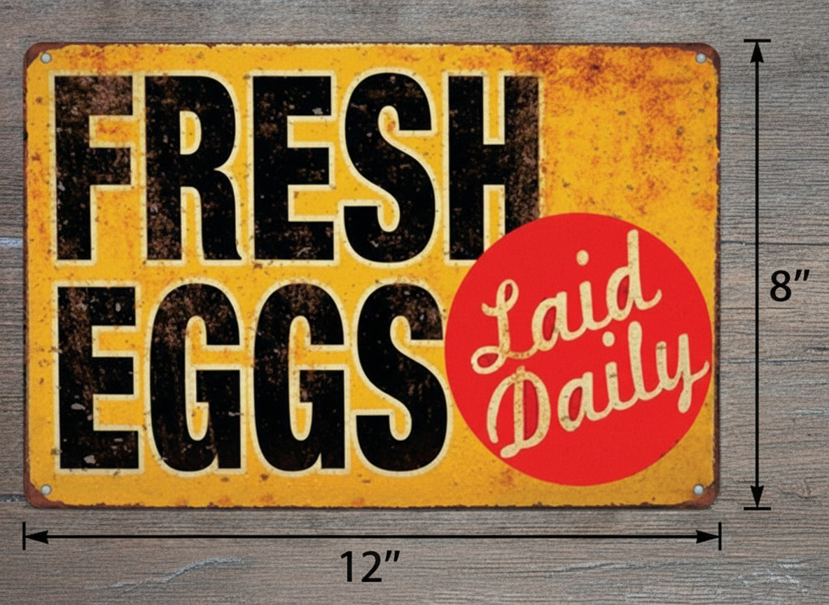 Fresh Eggs Laid Daily