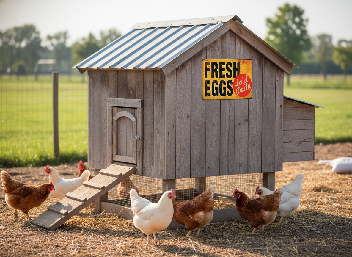 Fresh Eggs Laid Daily