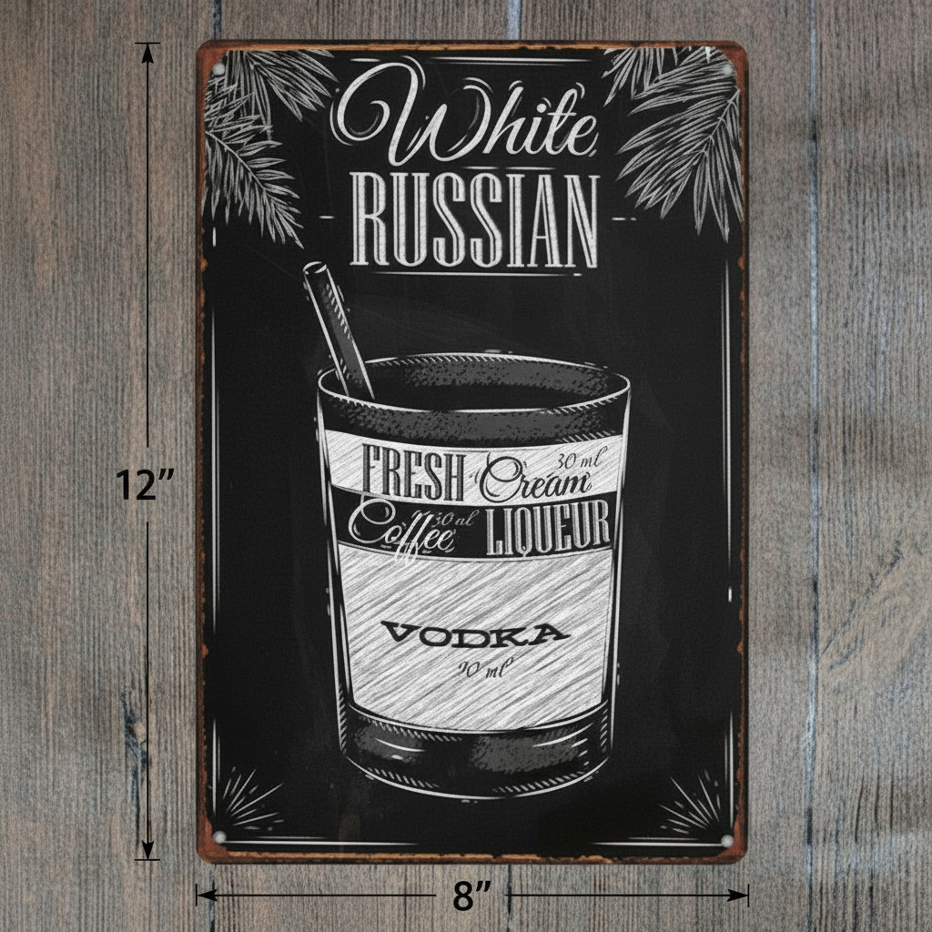 White Russian Cocktail