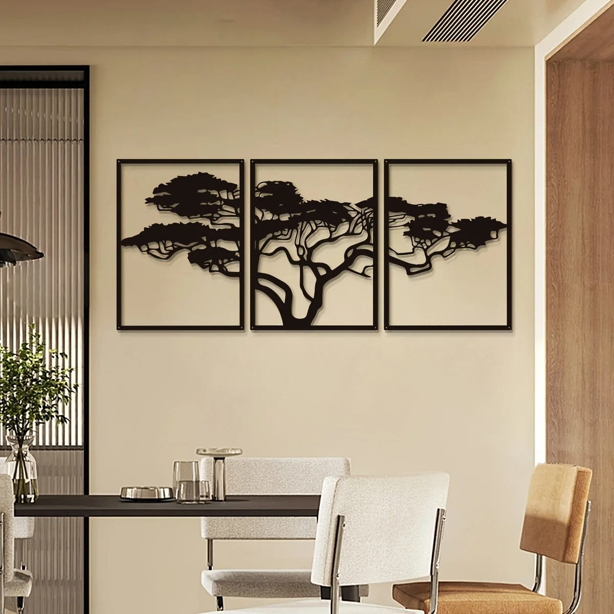 Three Piece Acacia Tree