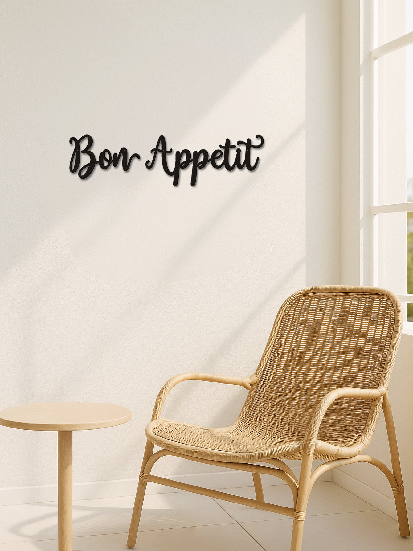 Bon Appetit Metal Wall Sign