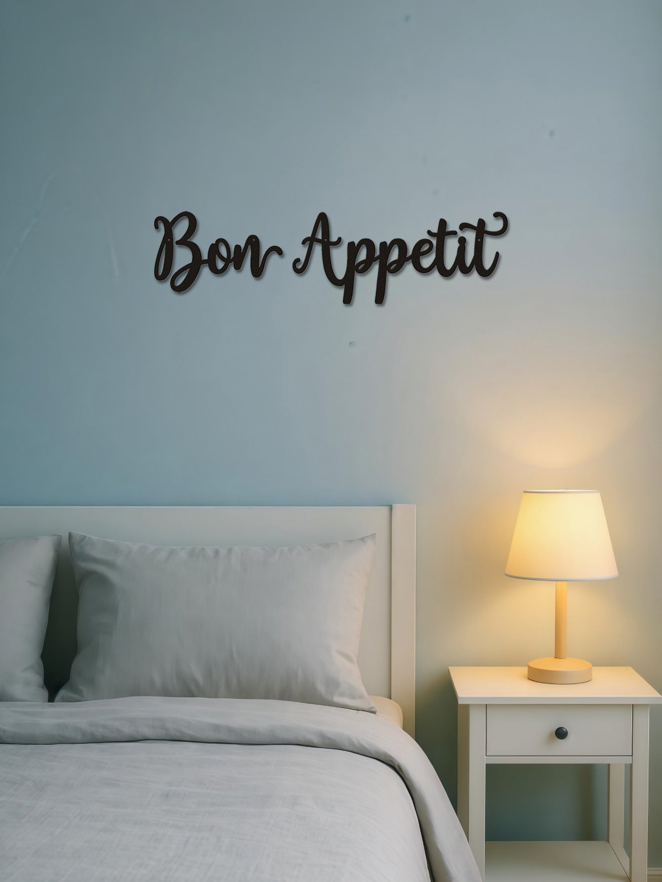 Bon Appetit Metal Wall Sign