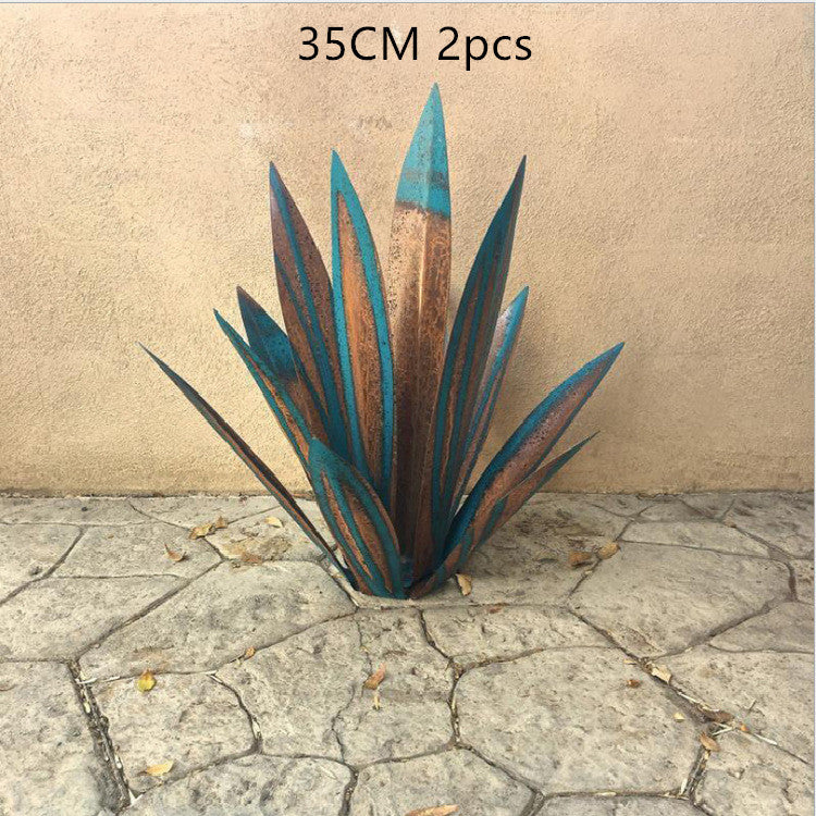 Agave Plant Rustic Sculpture