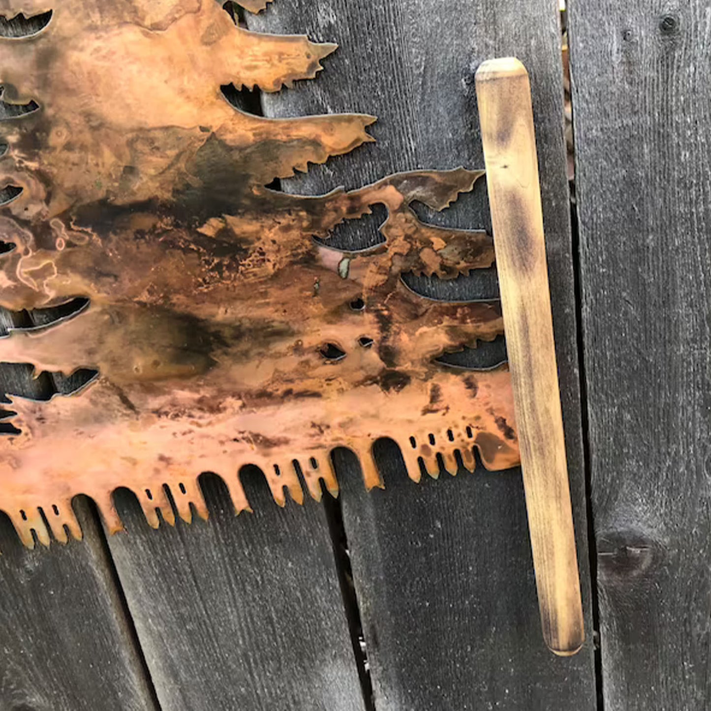 Moose on Cross-cut Saw